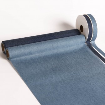 Denim ribbon and table runner